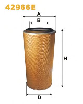 WIX FILTERS 42966e -  Воздушный фильтр